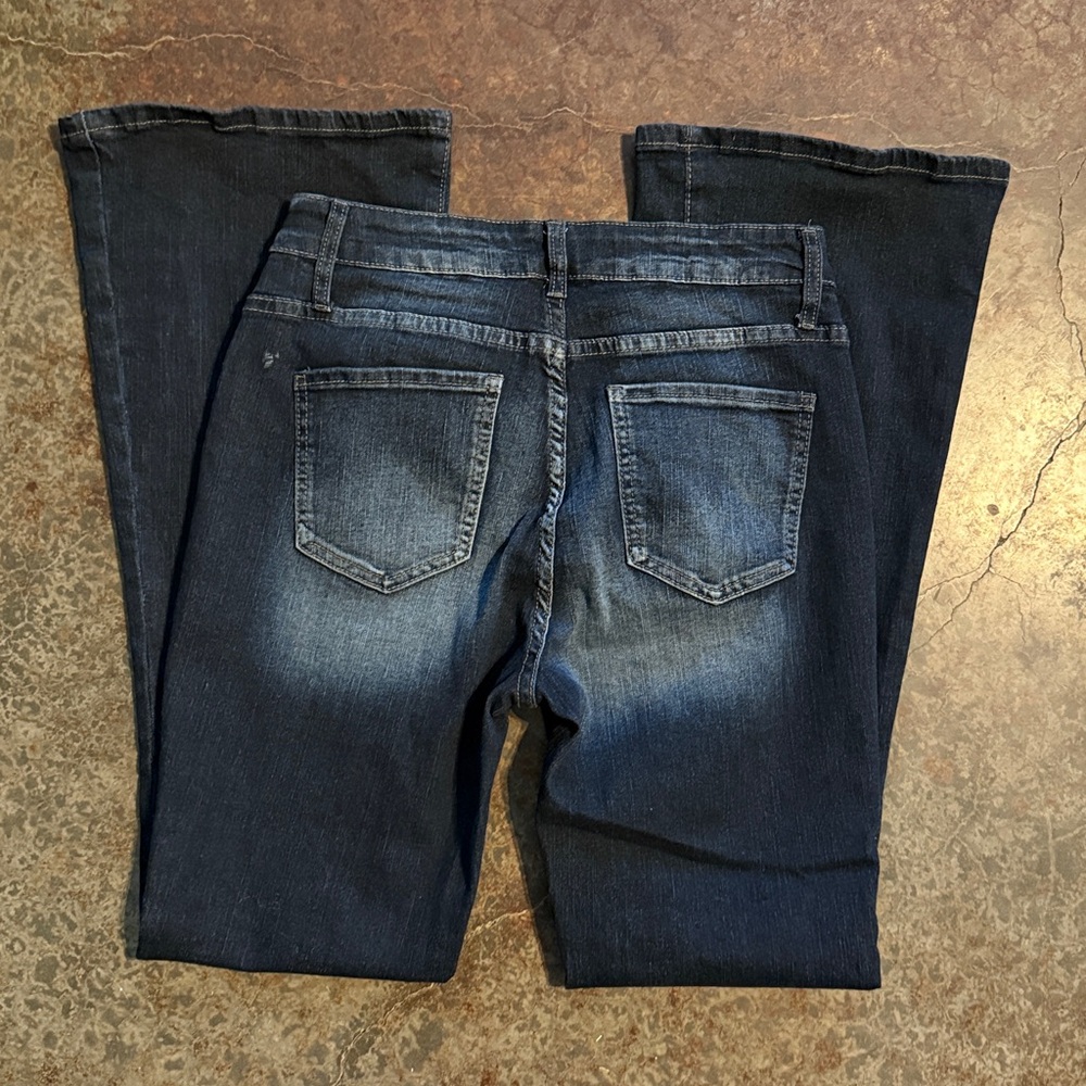 Flair/Trouser Jeans size Large Women's Jeans - Picture 2 of 3